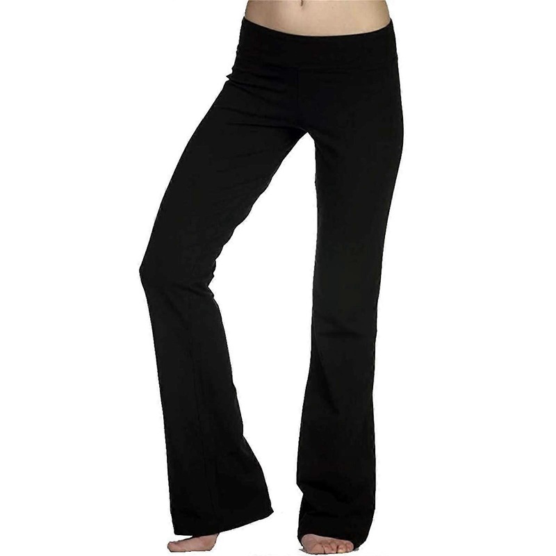 Yoga-Leggings For Women Full-Length Black XL For Fitness And Running Athletic Pants