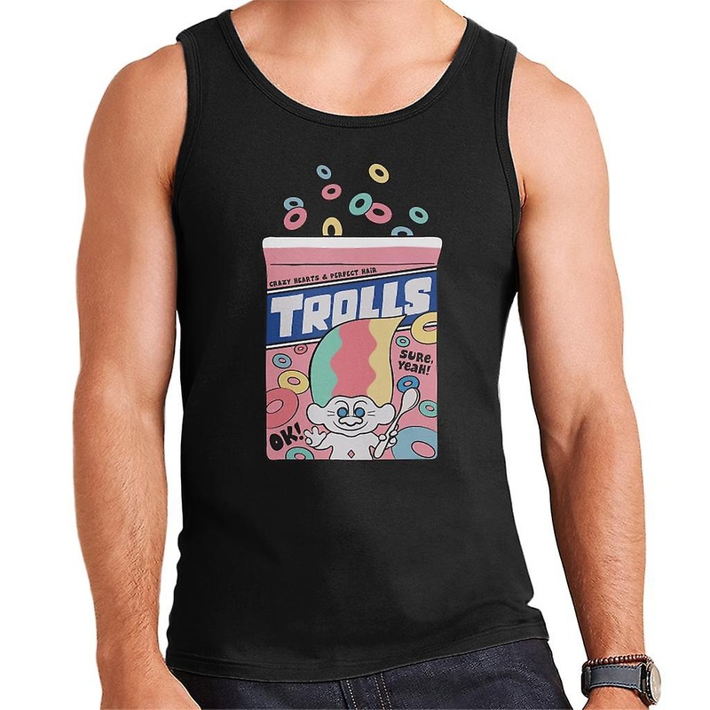 Trolls Crazy Hearts And Perfect Hair Men’s Vest