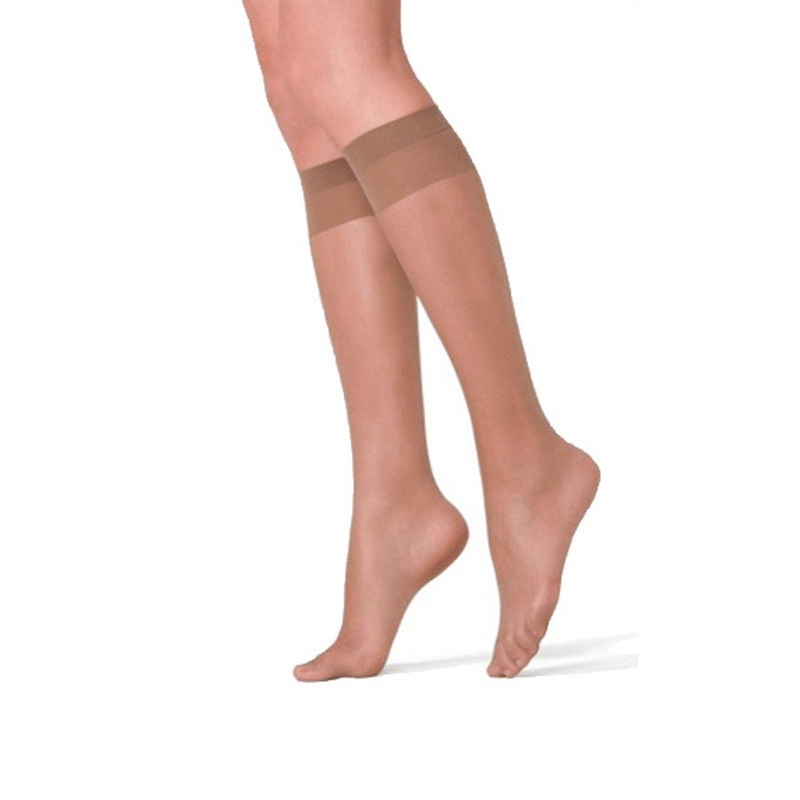 2 Pairs Razzamatazz Sheer Knee-hi High Women Pantyhose Socks H80043 15 Denier