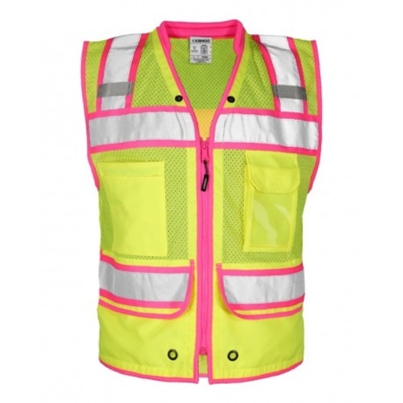 Kishigo S5042-5046 Color Contrast High Performance Surveyors Vest | Kishigo S5042-5046