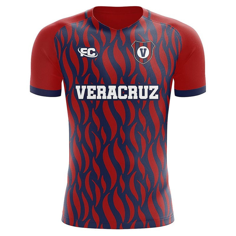 2019-2020 Veracruz Home Concept Football Shirt