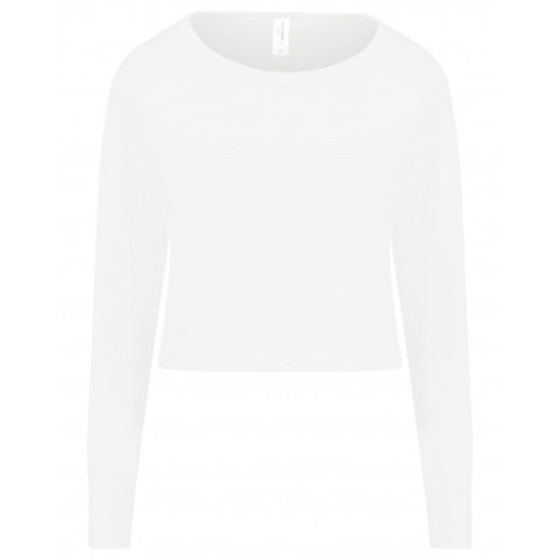 Just Hoods By AWDis JHA035 Ladies’ Cropped Pullover Sweatshirt | AWDis JHA035