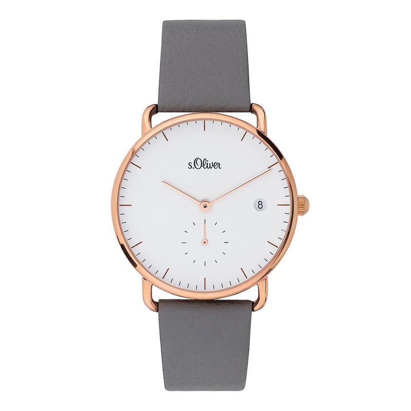 s.Oliver women’s watch wristwatch leather SO-3714-LQ