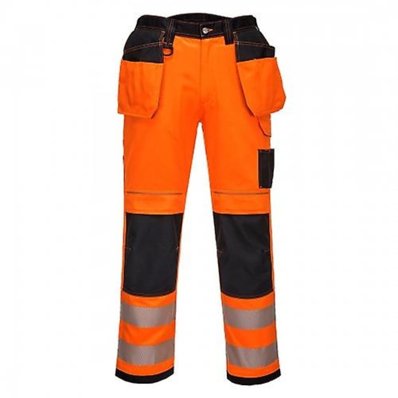 Portwest Mens PW3 Hi-Vis Trousers