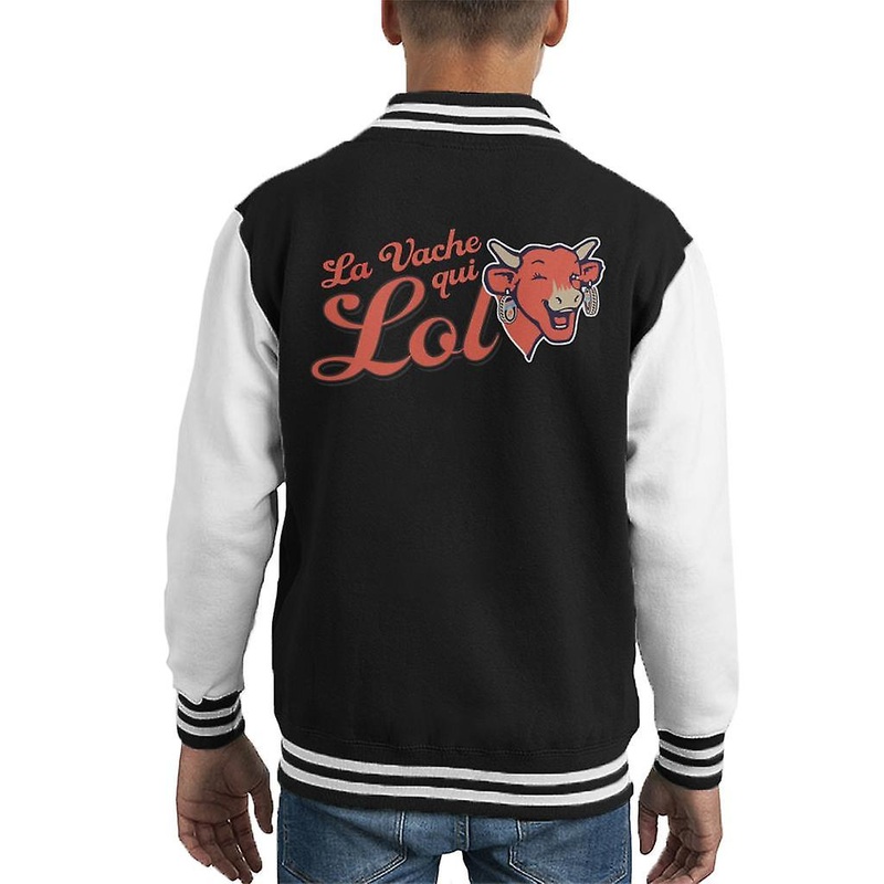 The Laughing Cow The Cow That Laughs Kid’s Varsity Jacket