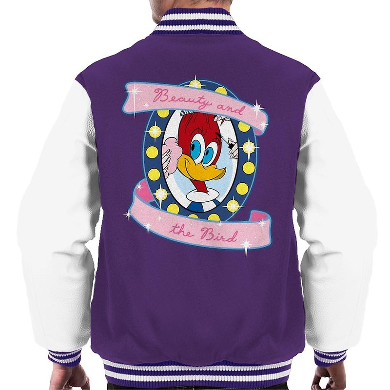 Woody Woodpecker Beauty And The Bird Men’s Varsity Jacket