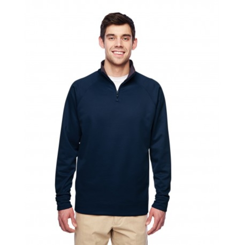Jerzees PF95MR Adult 6 Oz. Dri-Power Sport Quarter-Zip Cadet Collar Sweatshirt | Jerzees PF95MR