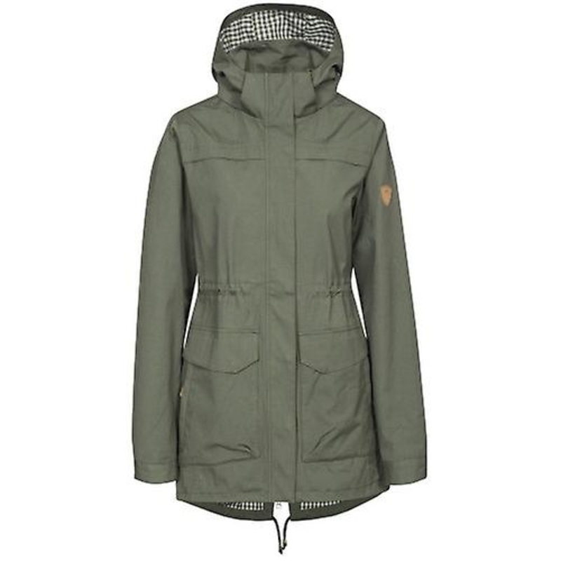 Trespass Womens/Ladies Amanita Hooded Waterproof Rain Jacket