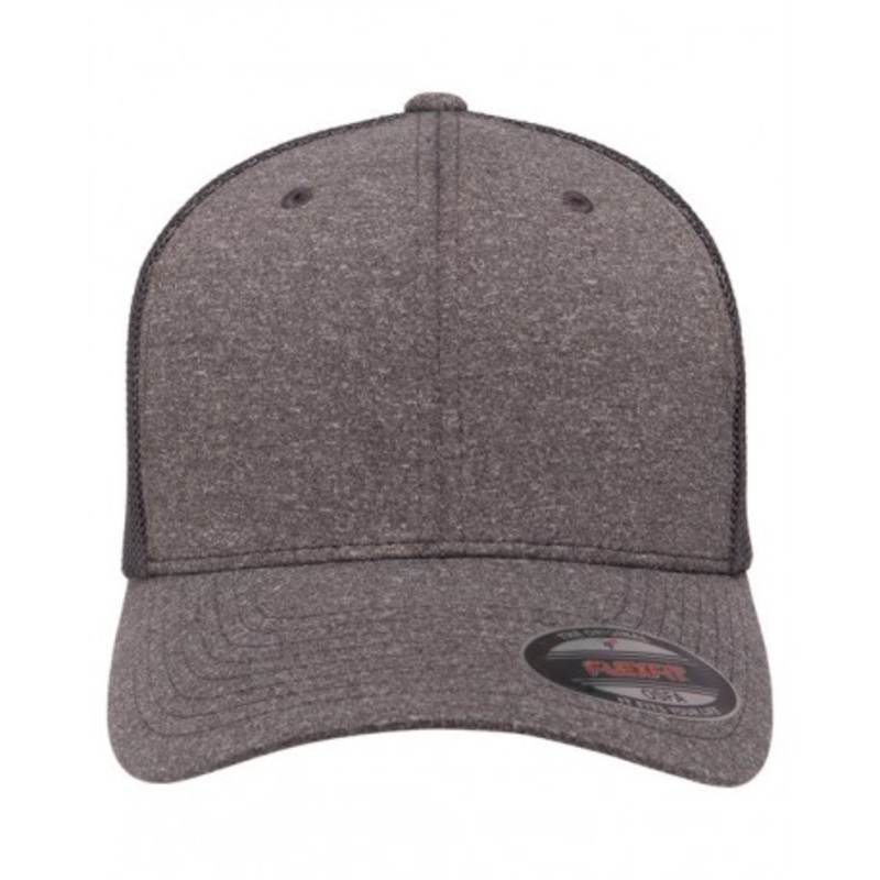 Flexfit Y6311 Adult Poly Melange Stretch Mesh Cap | Flexfit Y6311