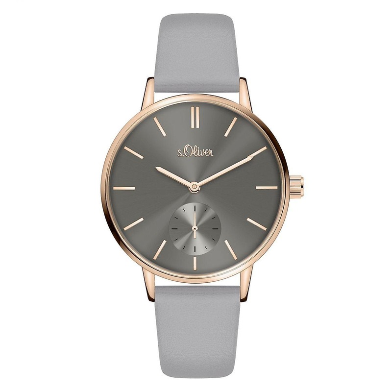 s.Oliver Women’s Watch Wristwatch Leather SO-4344-LQ