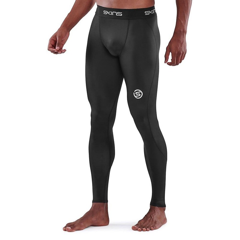 Skins Series-1 Stretch Waist Black Mens Long Tights Leggings SO00100019001