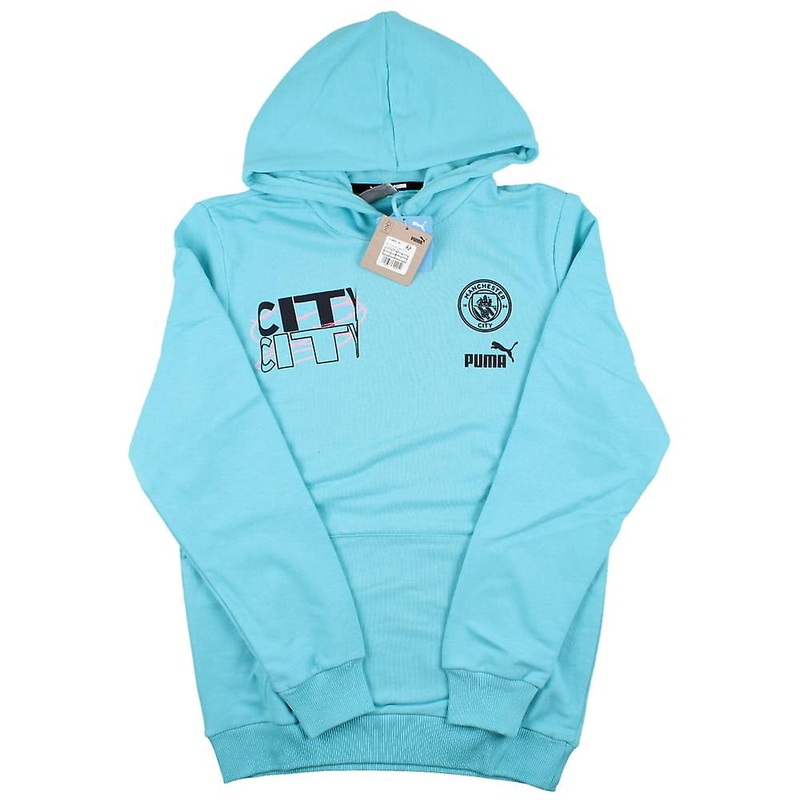 2023-2024 Man City FtblCore Graphic Hoody (Hero Blue)