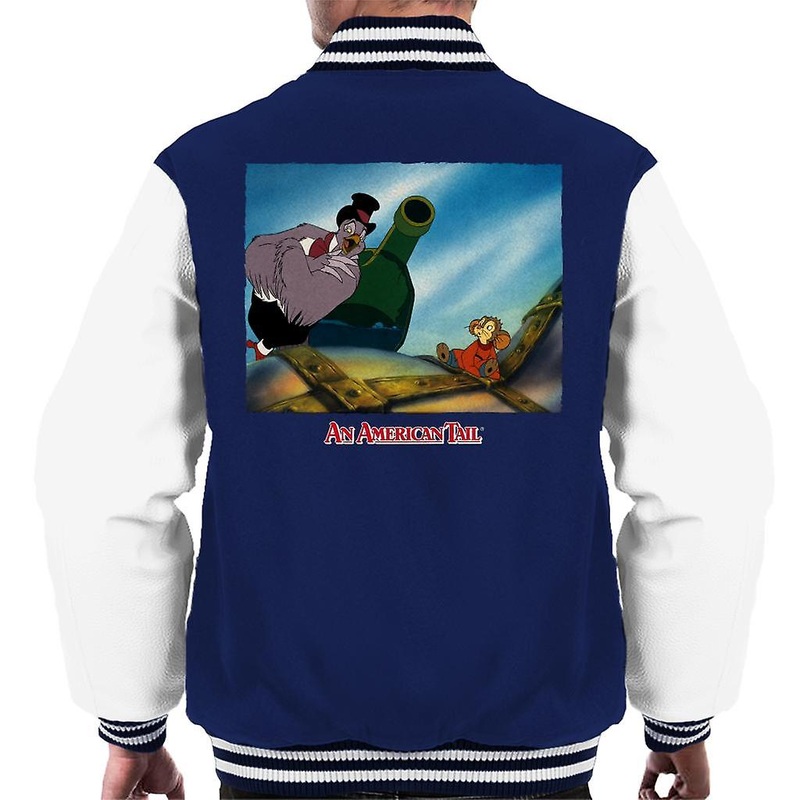 An American Tail Henri Give Fievel Hope Men’s Varsity Jacket
