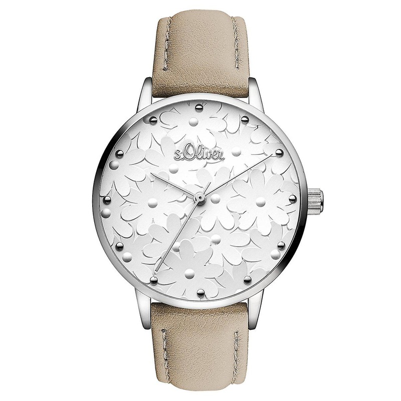 s.Oliver women’s watch wristwatch leather SO-3466-LQ