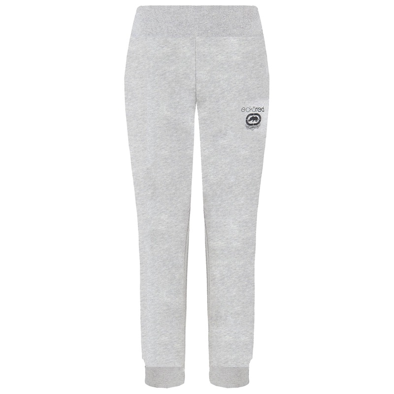 Ecko Unltd. Stretch Light Grey Maya Women Joggers Track Pants EFM04802_GREY MARL
