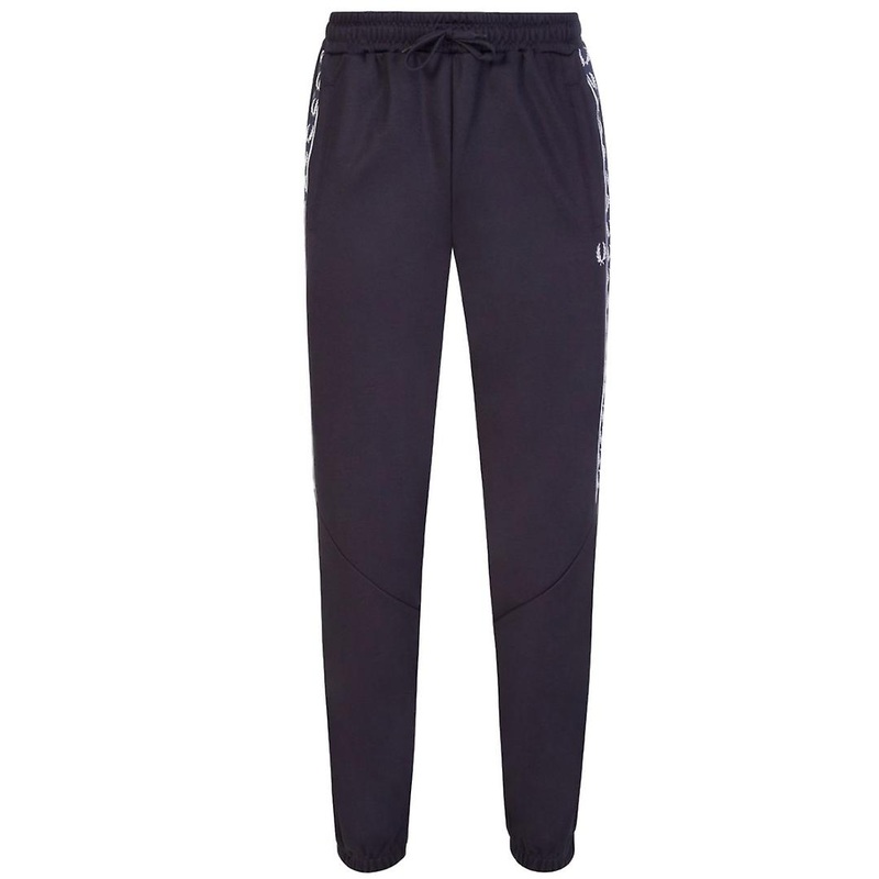 Fred Perry T3515 608 Tape Track pants Navy Blue Sweat Pants