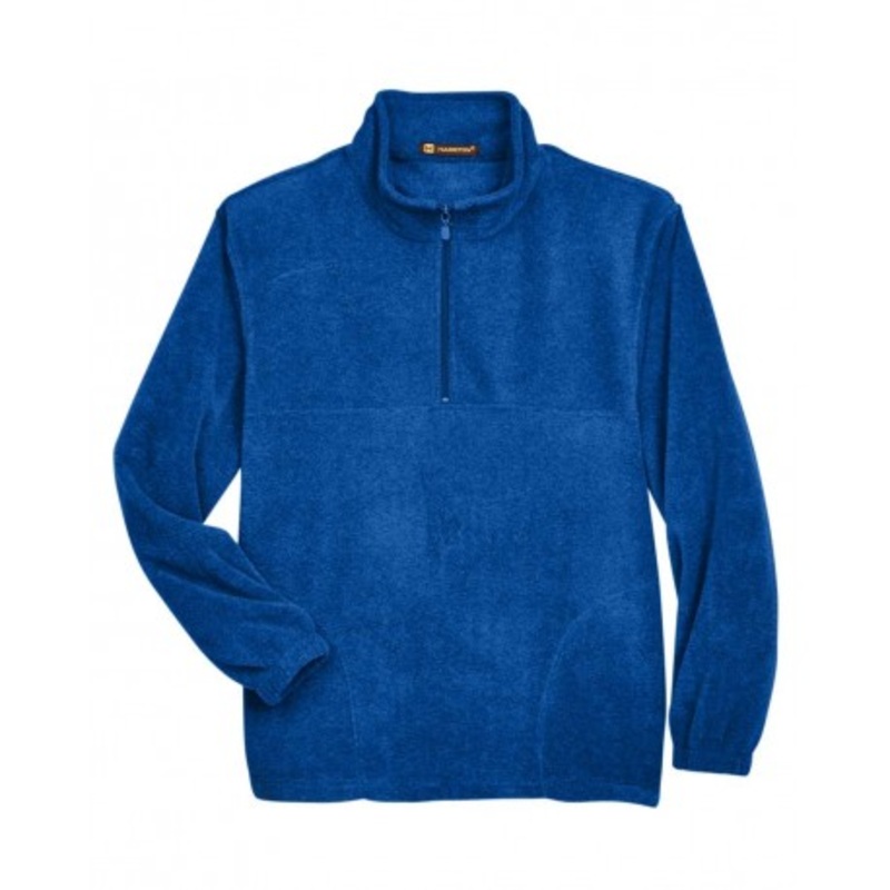 Harriton M980 Quarter-Zip Fleece Pullover | Harriton M980
