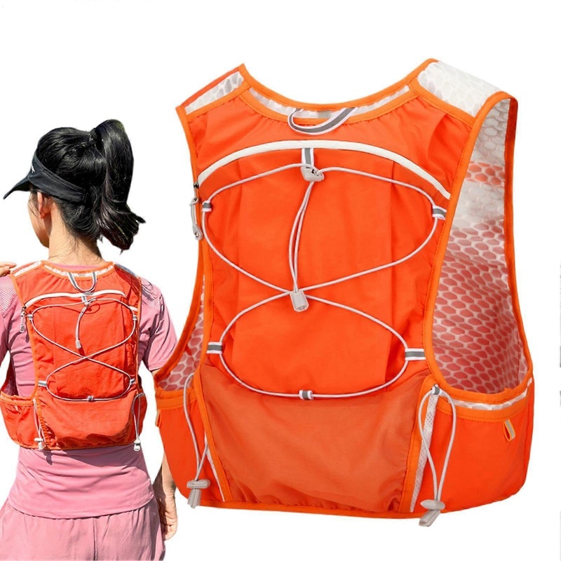 Running Backpack Moisture Vest with Reflective Strips for Men and Women