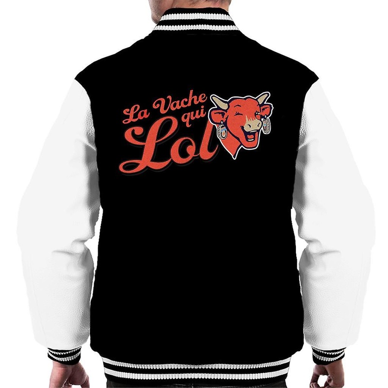 The Laughing Cow The Cow That Laughs Men’s Varsity Jacket