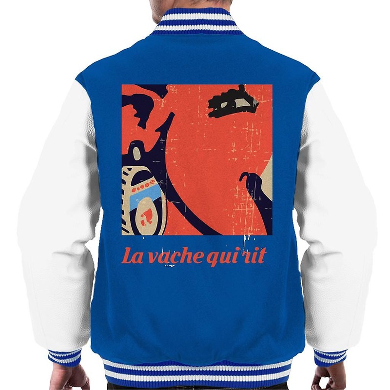 The Laughing Cow Earring Close Up Men’s Varsity Jacket