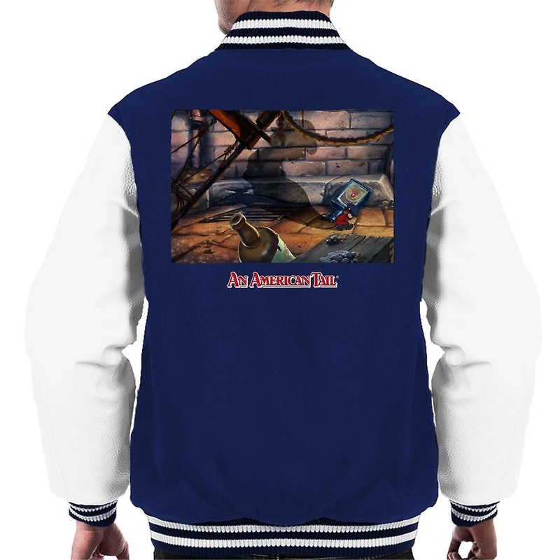 An American Tail Fievels Shadow Men’s Varsity Jacket