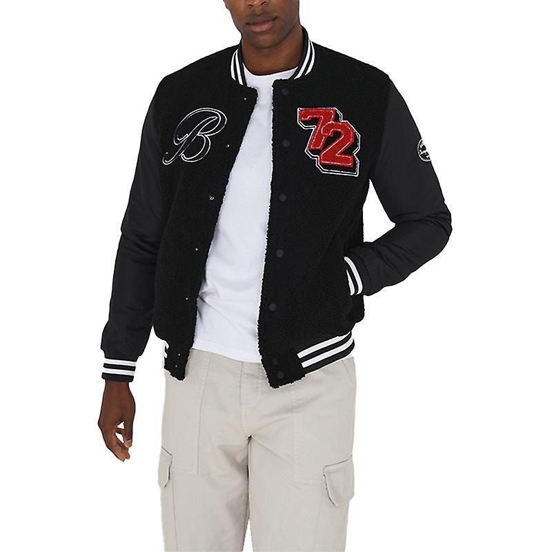 Brave Soul Mens Baseball Jacket Regular Fit Warm Classic Top