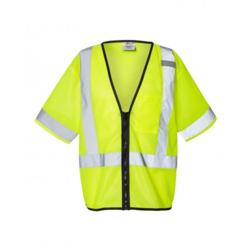 Kishigo 1567-1568 Economy Single Pocket Zipper Vest | Kishigo 1567-1568