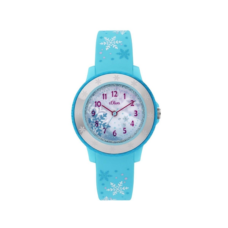 s.Oliver Watch Silicone Ribbon Watch Kids Girl SO-3913-PQ