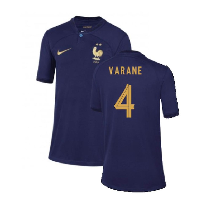 2022-2023 France Home Shirt – Kids (Varane 4)