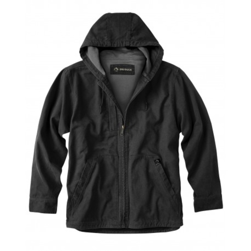 Dri Duck DD5090T Men’s 100% Cotton 12 Oz. Canvas/Polyester Thermal Lining Hooded Tall Laredo Jacket | Dri Duck DD5090T