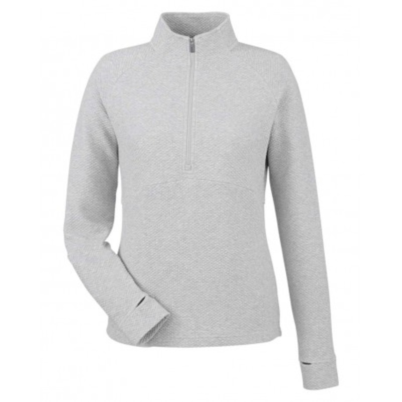 North End NE725W Women’s Spirit Textured Quarter-Zip Pullover | North End NE725W