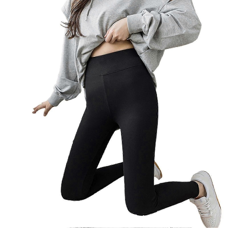 Super Thick Cashmere Wool Leggings Women High Elasticity High Waist Tights Leggings