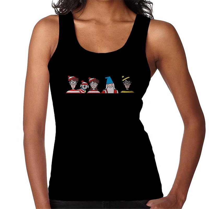 Where’s Wally Character Heads Women’s Vest