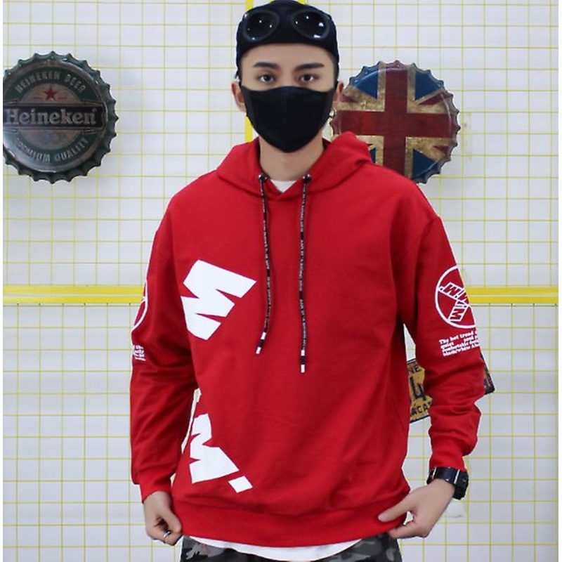 2022 Autumn Luxury Trend Men’s Loose Top National Tide Ins Casual Sweater Hooded Hip-hop High Street Sweater