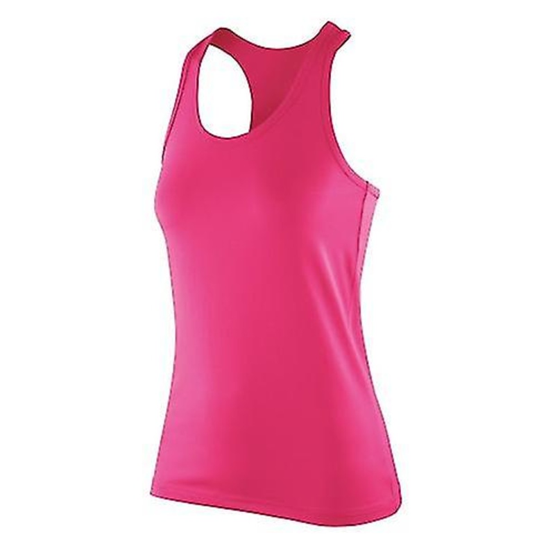 Spiro Womens/Ladies Impact Softex Sleeveless Fitness Vest Top