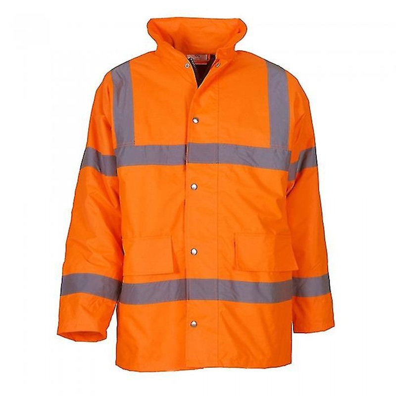 Yoko Unisex Adult Classic Motorway Hi-Vis Safety Jacket