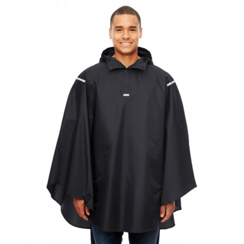 Team 365 TT71 Adult Zone Protect Packable Poncho | Team 365 TT71