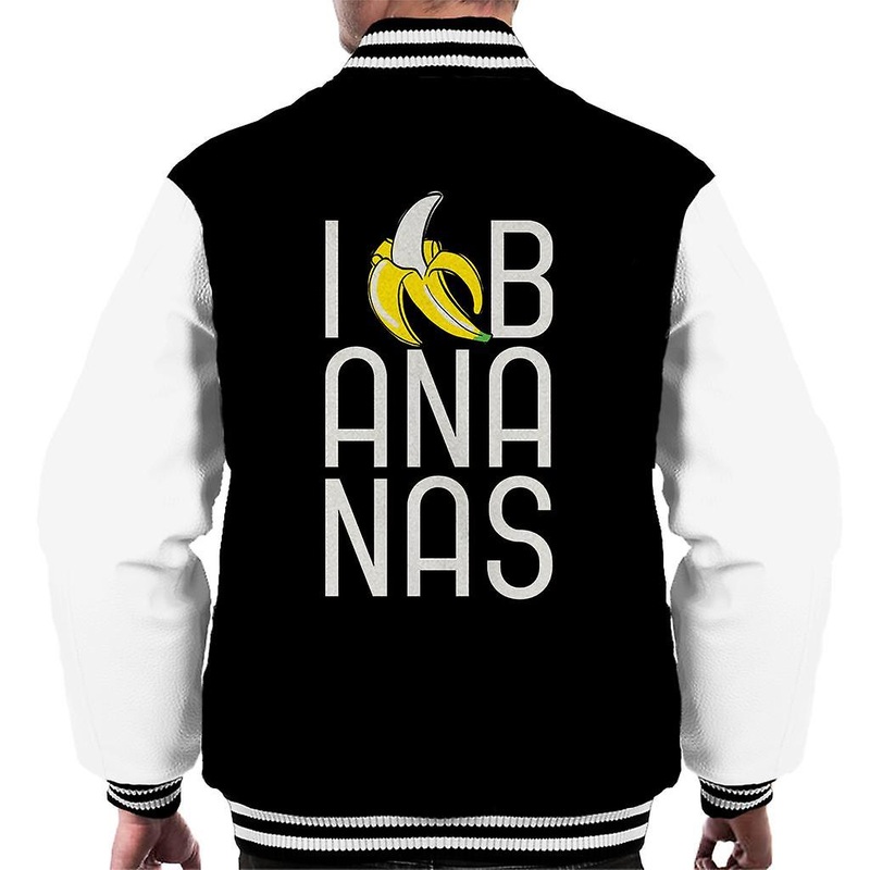 Curious George I Love Bananas Men’s Varsity Jacket