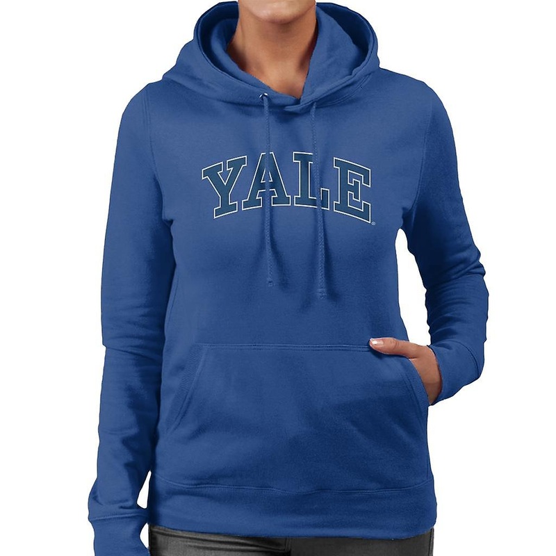 Yale University Blue Block Logo Women’s Hooded Sweatshirt
