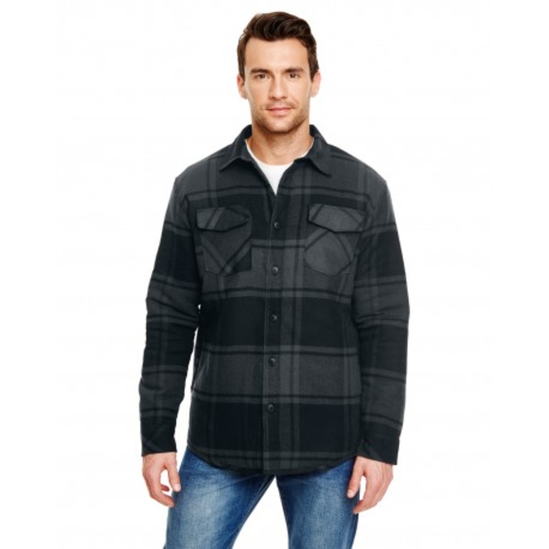 Burnside B8610 Adult Quilted Flannel Jacket | Burnside B8610