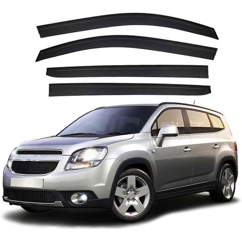 Rain protection side windows for the Orlando MK1J309 20102017, ventilation louvers, sun, snow, wind, and rain protection.