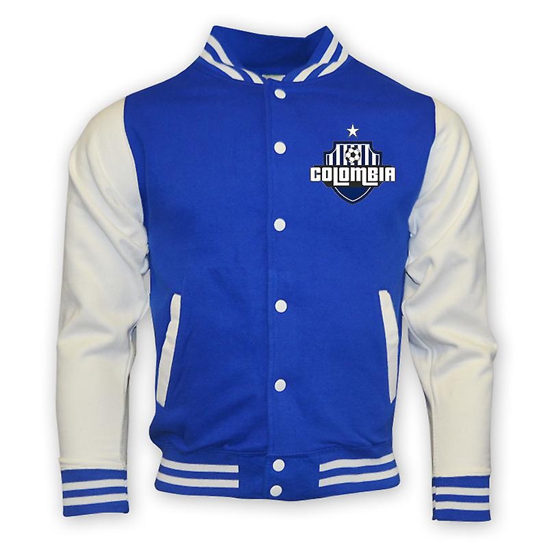 Colombia College Baseball Jacket (blue) – Kids