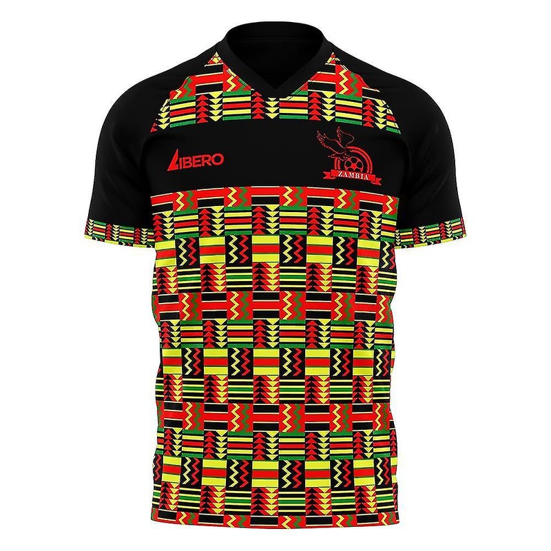 Zambia 2025-2026 Home Concept Football Kit (Libero) – Womens