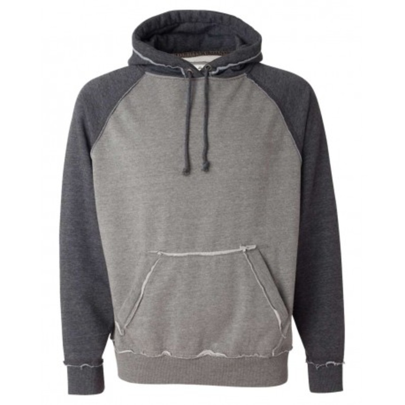 J. America 8885 Vintage Heather Hooded Sweatshirt | J. America 8885