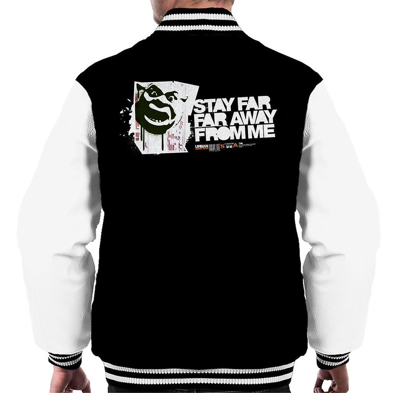 Shrek Stay Far Far Away From Me Men’s Varsity Jacket