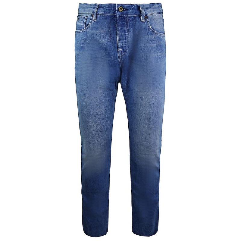 Scotch & Soda Ralston Regular Slim Fit Jeans Blue Mens Bottoms 128544 48