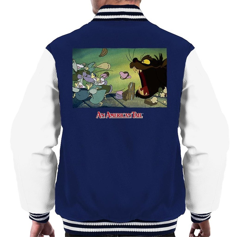 An American Tail Mott Street Maulers Men’s Varsity Jacket