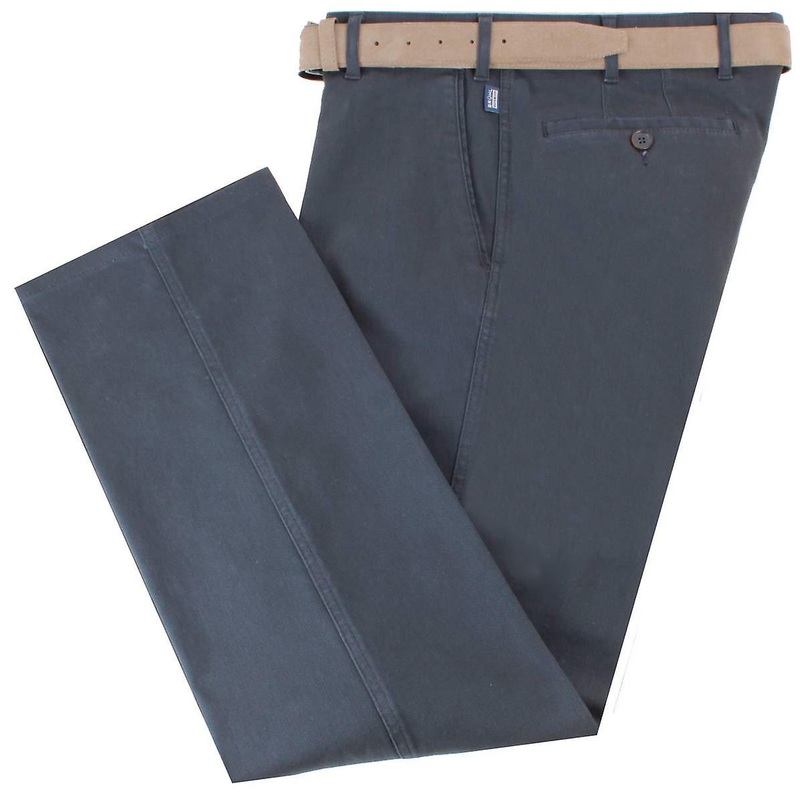 BRUHL Montana Casual Trousers – Dark Blue