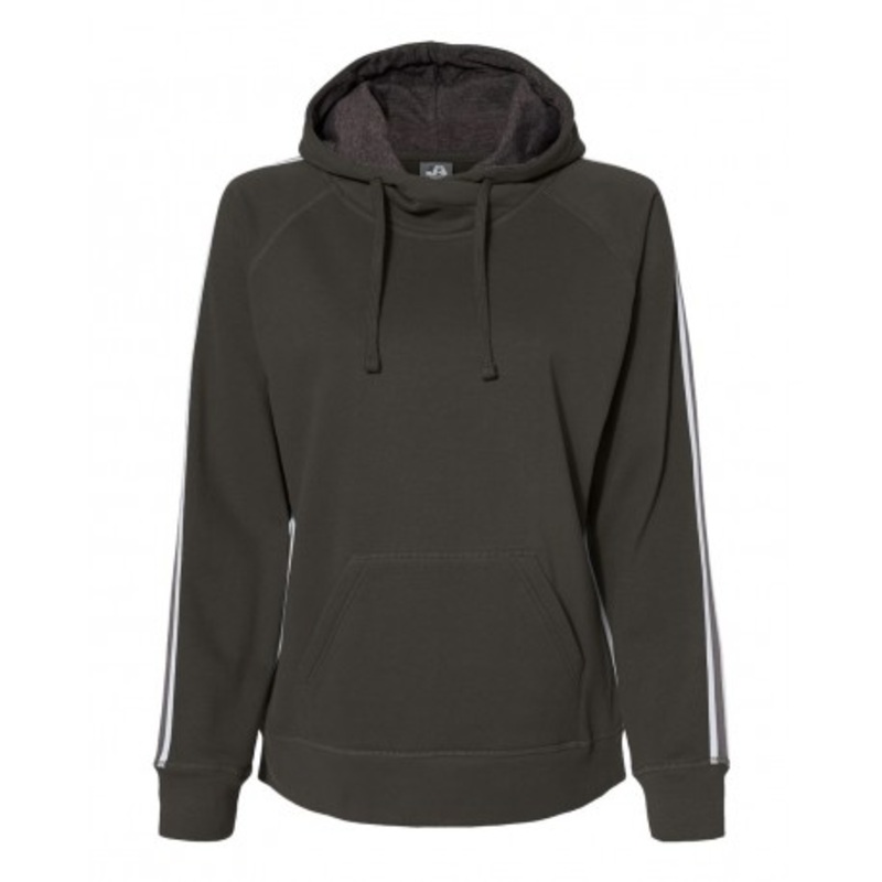 J. America 8642 Women’s Rival Fleece Hooded Sweatshirt | J. America 8642