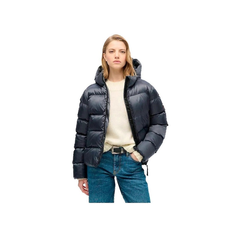 Superdry Sport Down Jacket Women Blue
